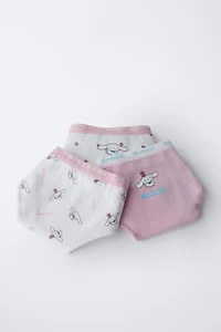 AGES 6-14 / THREE-PACK OF CINNAMOROLL © SANRIO UNDERWEAR