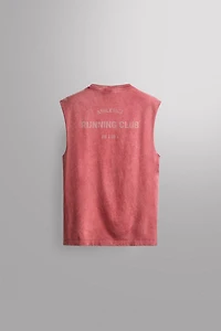 COTTON RUNNING TANK TOP