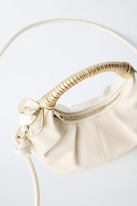 GATHERED CROSSBODY BAG