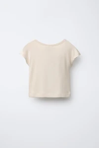 T-SHIRT WITH COTTON AND MODAL