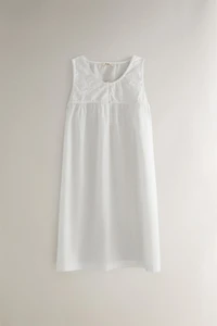 CHEMISE DE NUIT COTON BRODÉE