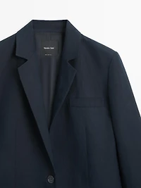Veste de costume 100 % lin