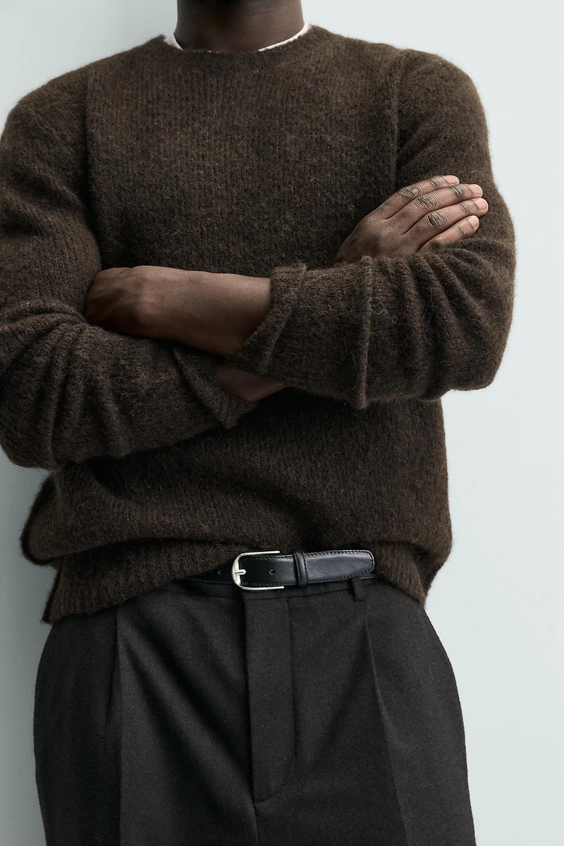 WOOL TEXTURED JUMPER