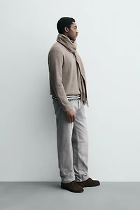 KNIT POLO SHIRT WITH WOOL