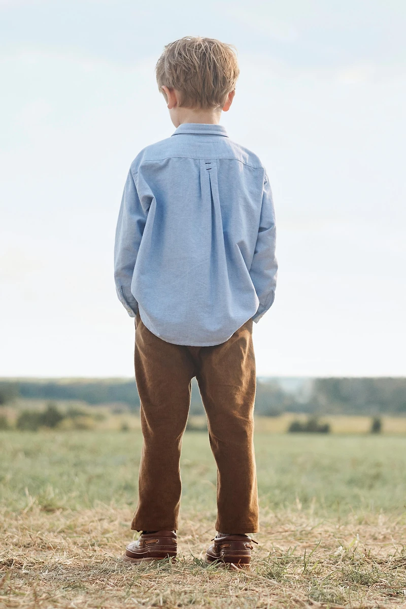 CHEMISE OXFORD RENARD BRODÉ ÉDITION LIMITÉE