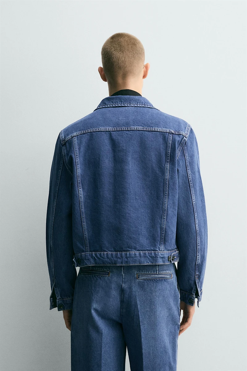 RELAXED FIT DENIM JACKET