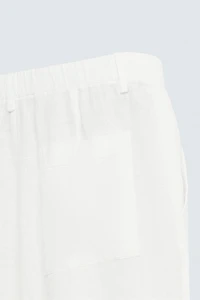 RELAXED FIT 100% LINEN PANTS