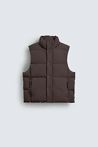CROPPED FIT PADDED VEST