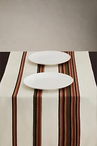 CHEMIN DE TABLE RAYURES COULEUR