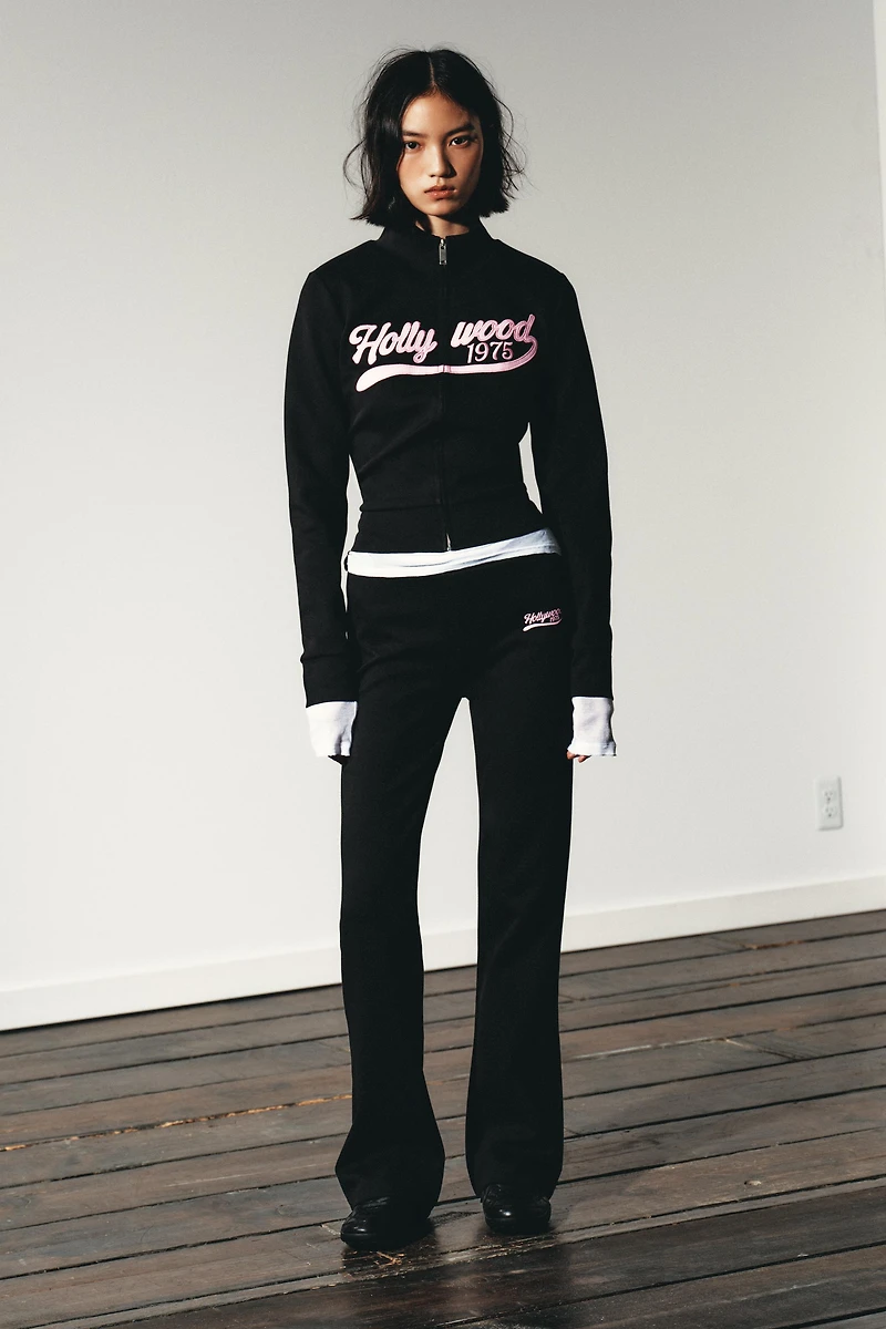 FLARE FLEECE PANTS