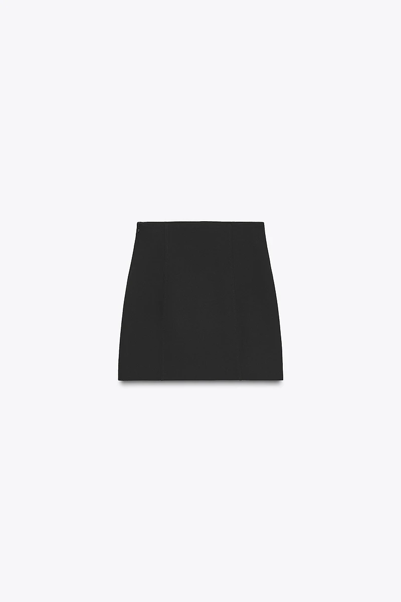 HIGH-WAISTED MINI SKIRT