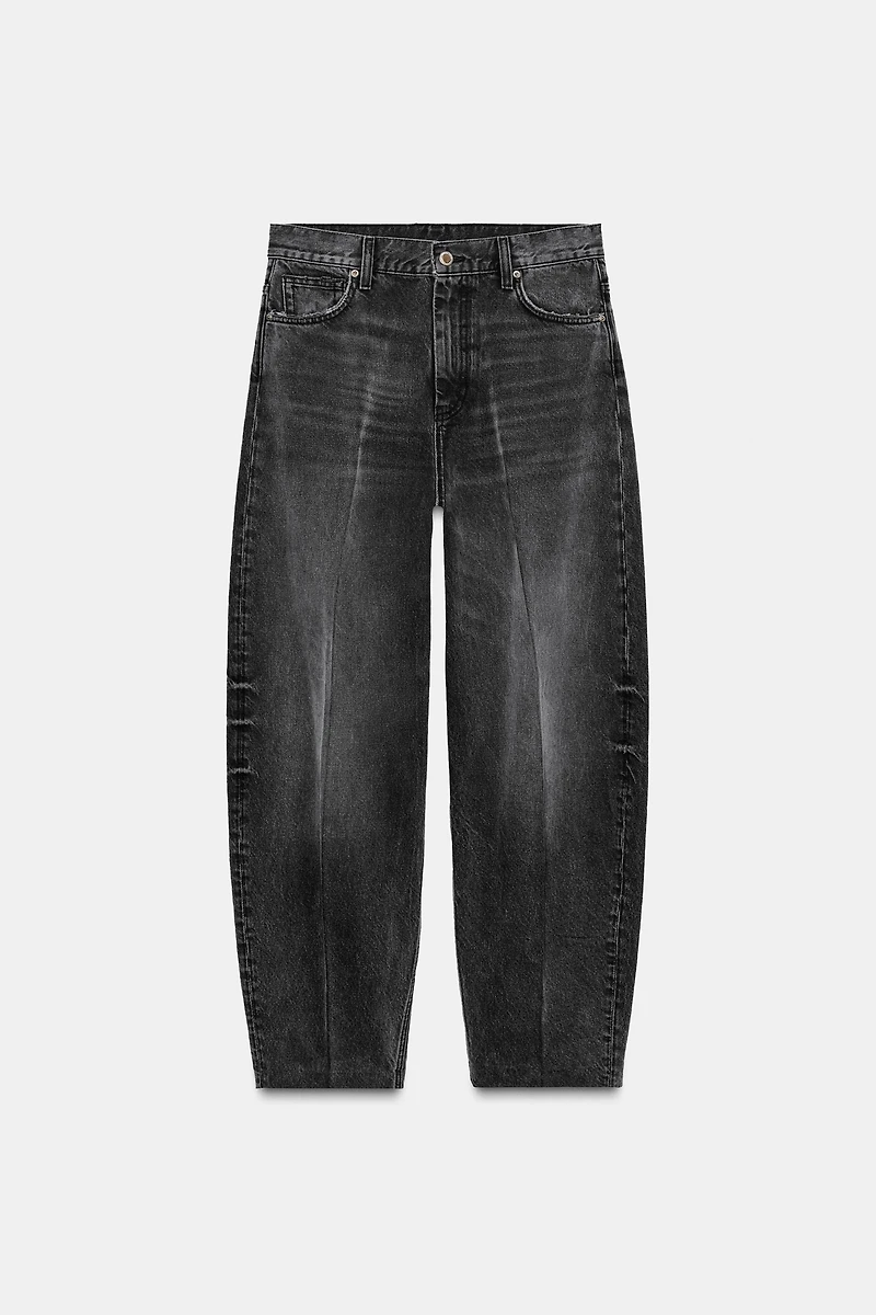 ZW COLLECTION HIGH-WAISTED TAPERED JEANS