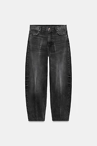 ZW COLLECTION HIGH-WAISTED TAPERED JEANS