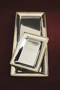 PLATEAU DÉCORATIF BORDURE NOËL