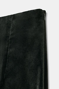 FLARE VELVET PANTS ZW COLLECTION