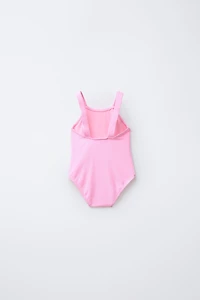 2-6 YEARS / EMBROIDERED STRAWBERRY ONE-PIECE SWIMSUIT