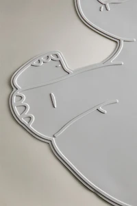 CHILDREN'S SILICONE ELEPHANT PLACEMAT