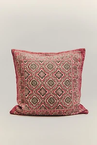 FLORAL THROW PILLOW COVER