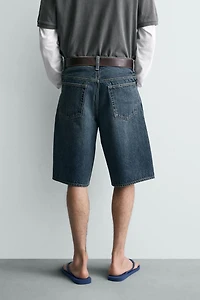 BAGGY FIT DENIM SHORTS
