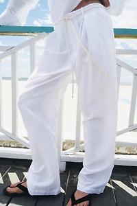 PANTALON AVEC LIN ZW COLLECTION