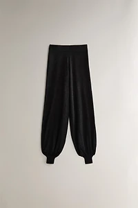 PANTALON BOUFFANT LAINE ET SOIE