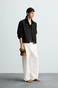 ZIP-UP OVERSHIRT