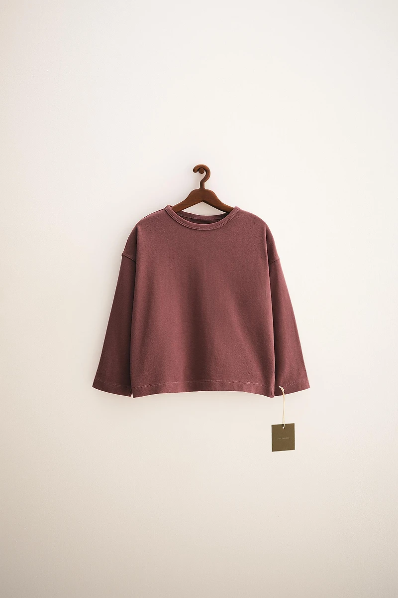 ZARA TIMELESS - PLAIN COTTON T-SHIRT