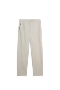 Linen suit trousers with waist detail - LIMITED EDITION