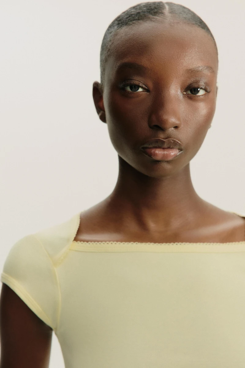 COTTON MODAL T-SHIRT