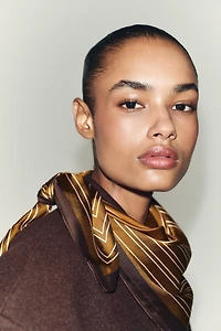 FOULARD À IMPRIMÉ RAYURES