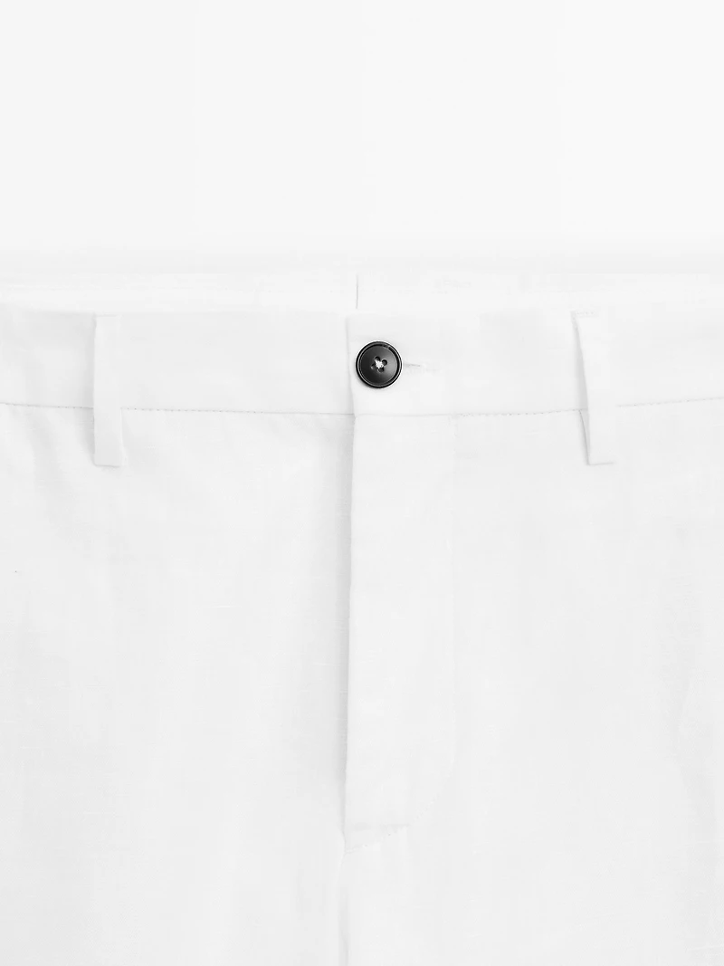 Pantalon léger 100 % lin