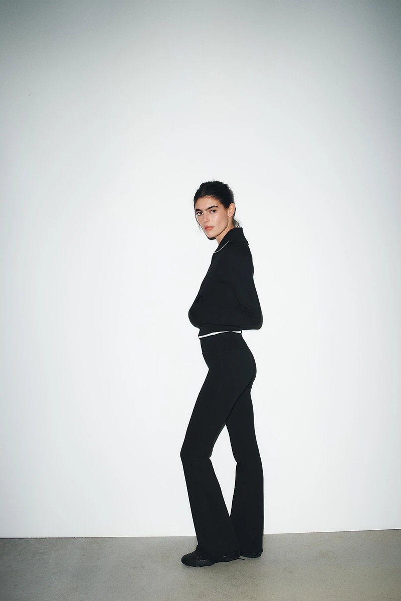 FLARE FLEECE PANTS