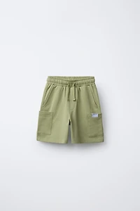 PLUSH CARGO SHORTS