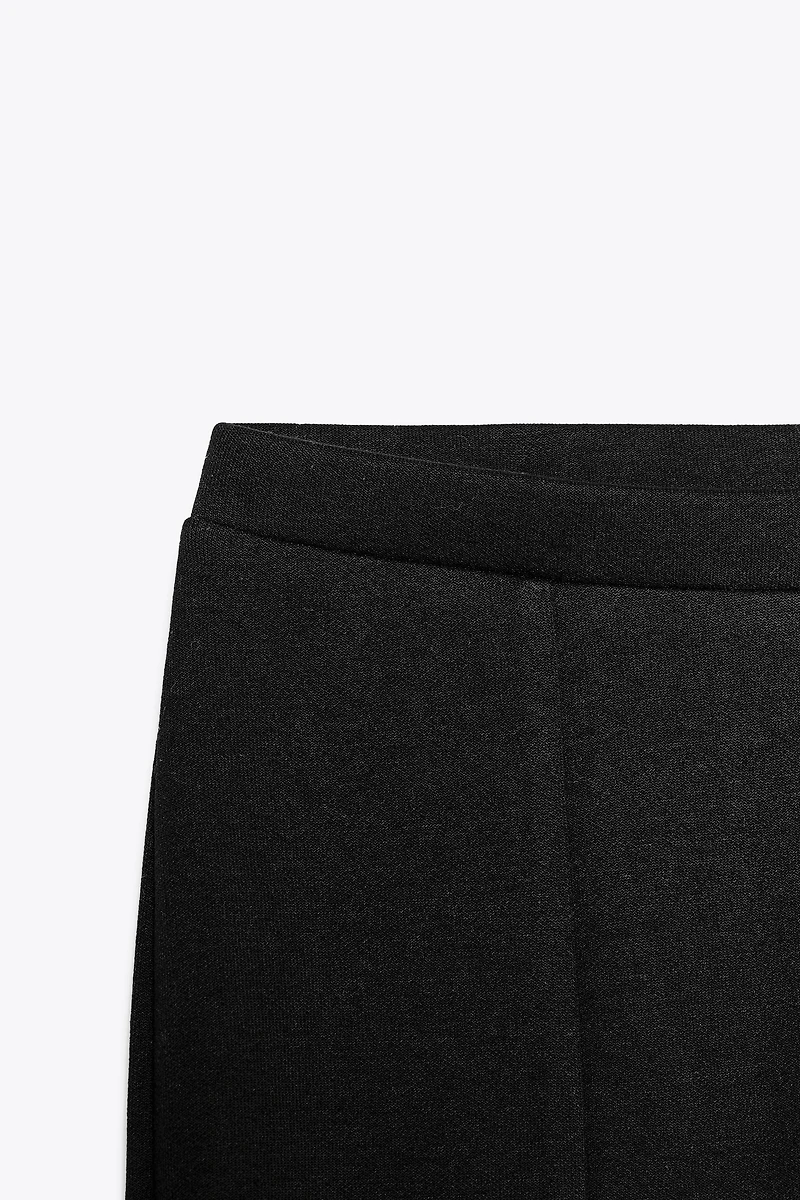 INTERLOCK FLARE PANTS