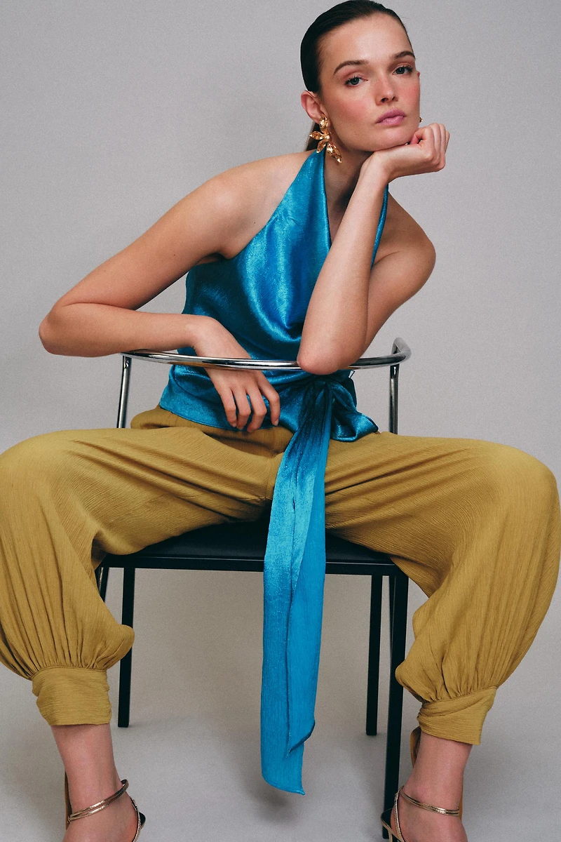 BOW BALLOON PANTS
