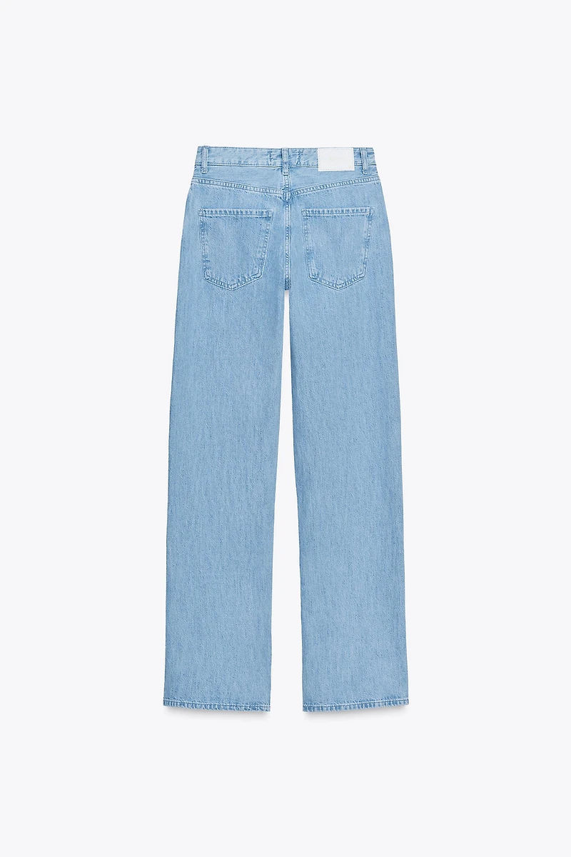 JEAN DROIT TAILLE MOYENNE COMBINÉ Z1975