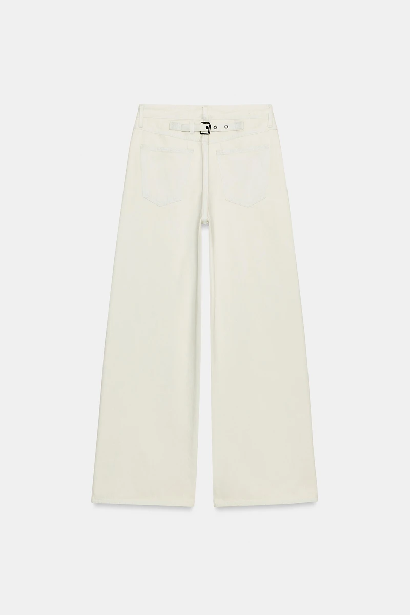 ZW COLLECTION MID-RISE BELT LOOP JEANS