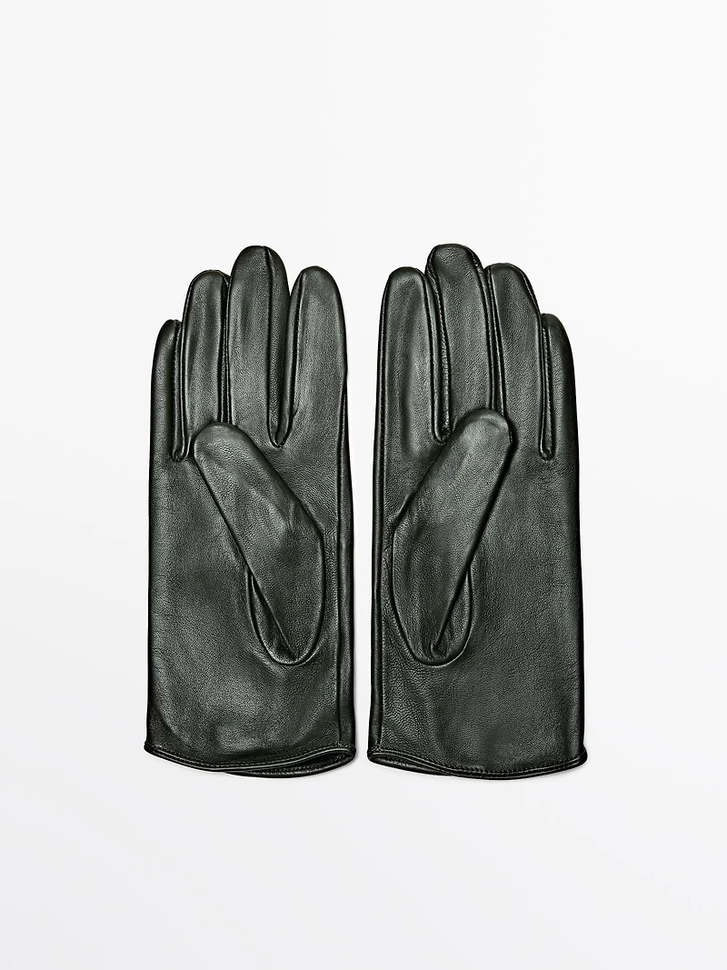 Nappa leather gloves
