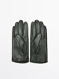 Nappa leather gloves
