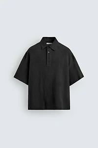 100% LINEN POLO SHIRT