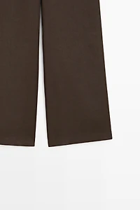 Flowing linen trousers
