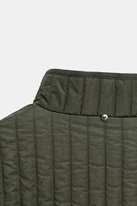 VESTE REMBOURRÉE ÉCHARPE AMOVIBLE