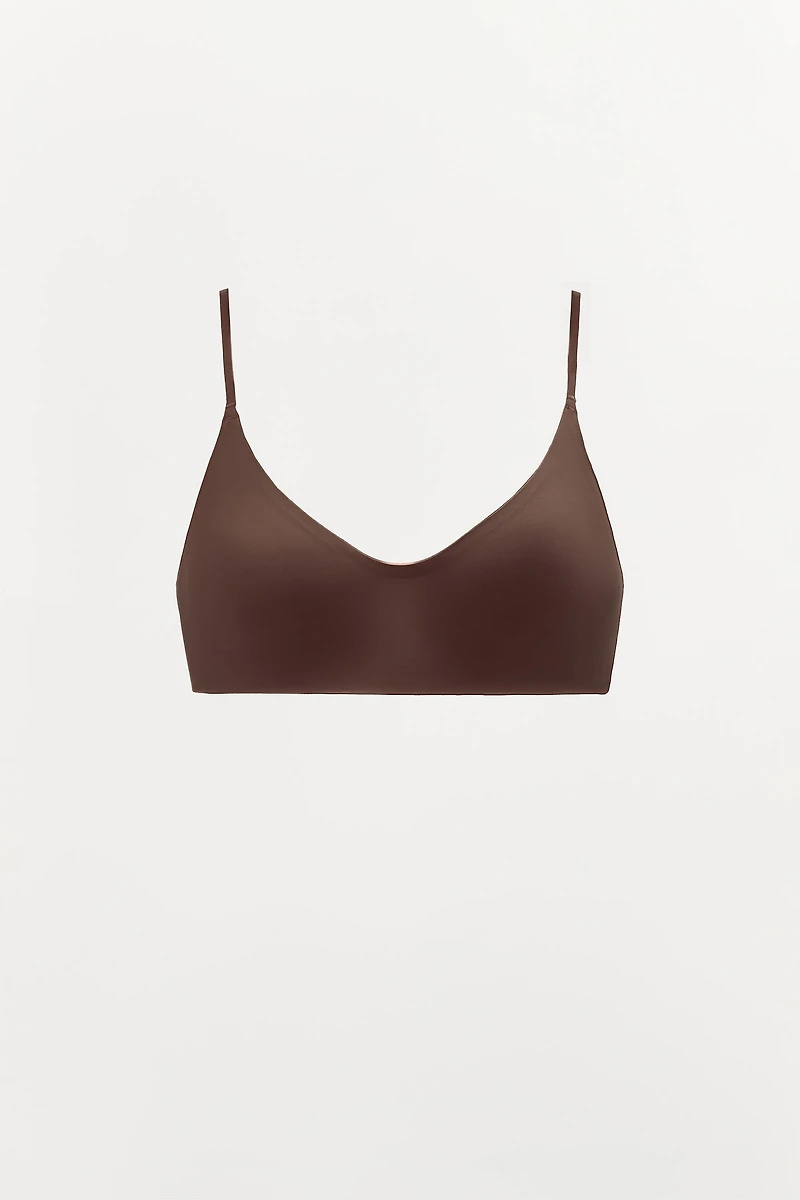 BRALETTE BRETELLES AVEC POLYAMIDE