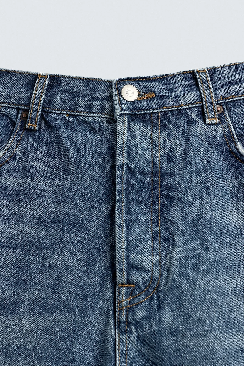 WIDE FLARE FIT JEANS