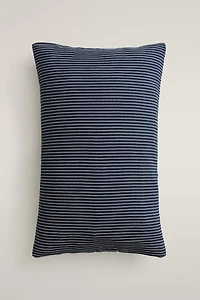 THIN STRIPE THROW PILLOW COVER