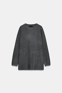 SOFT FEEL PLAIN KNIT JUMPER