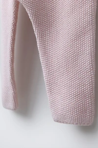 SALOPETTE EN MAILLE À BRETELLES CROCHET