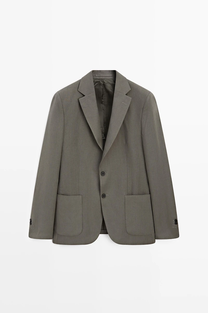 Veste de costume 100 % lin