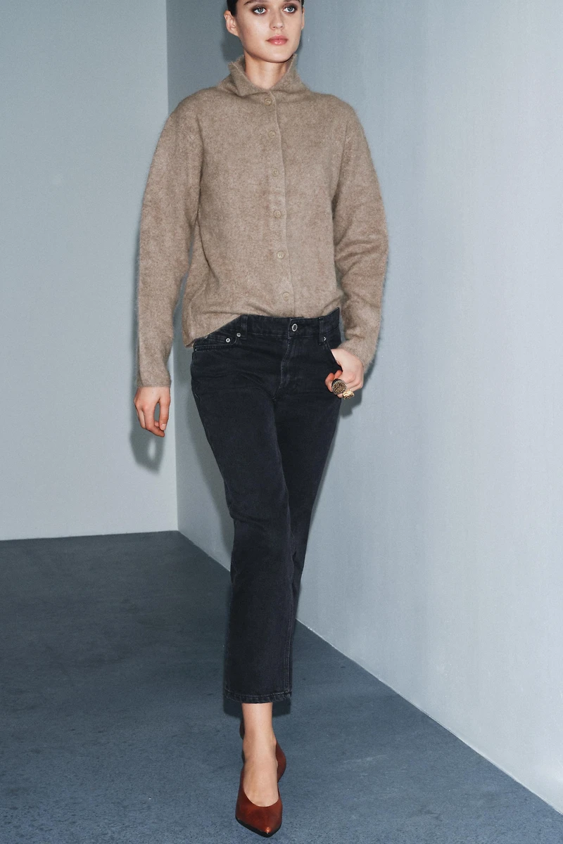 ZW COLLECTION MID-RISE CIGARETTE JEANS