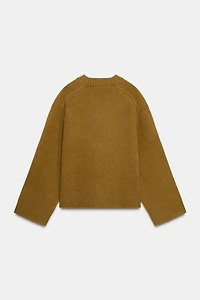 95% WOOL LONG SLEEVE JUMPER